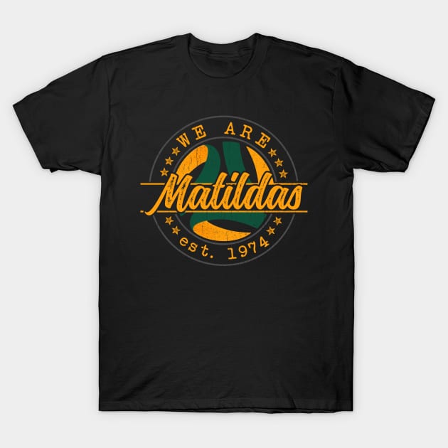 Team Matildas T-Shirt by RichyTor